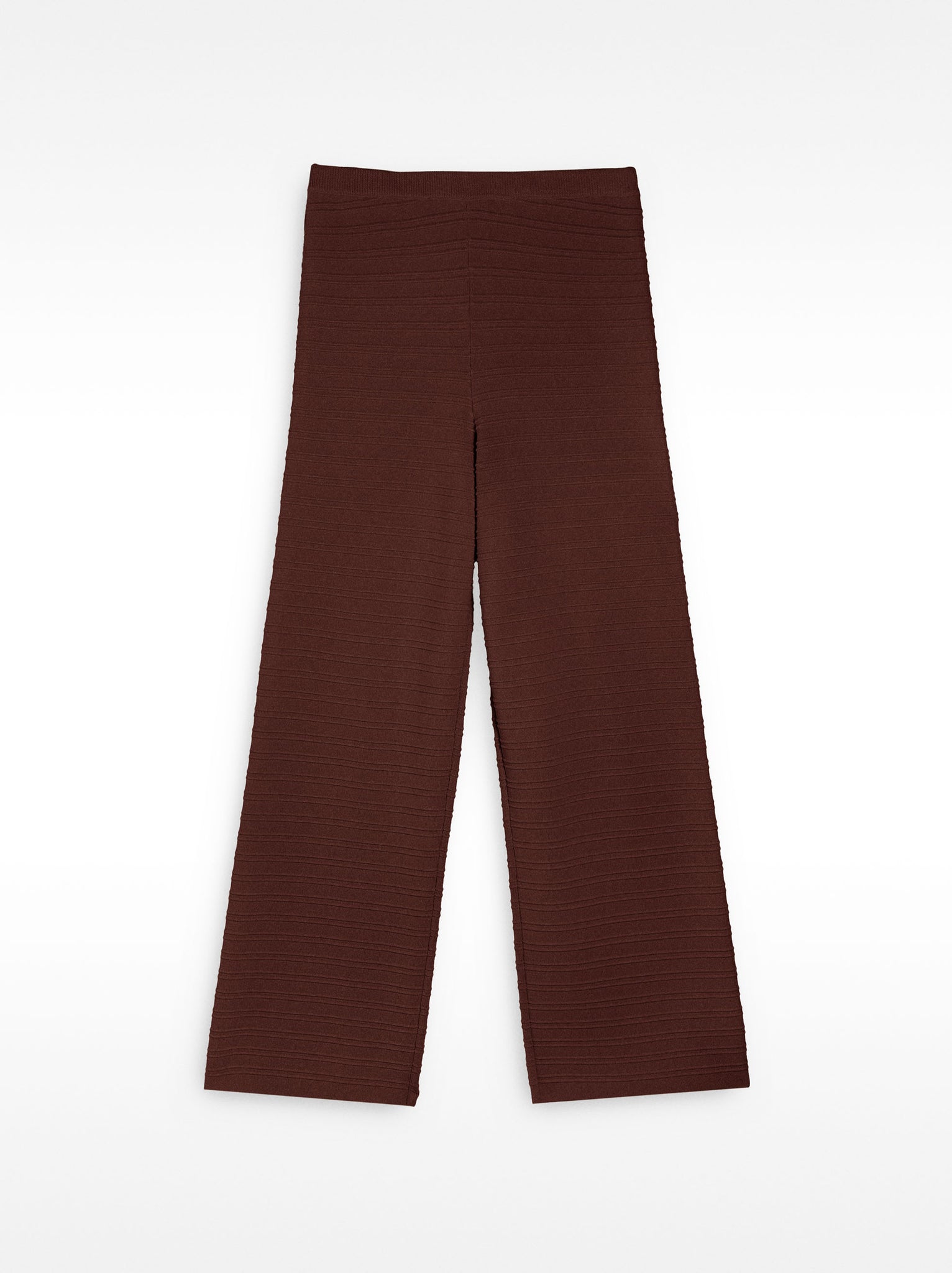 Ribbed Knit Trousers