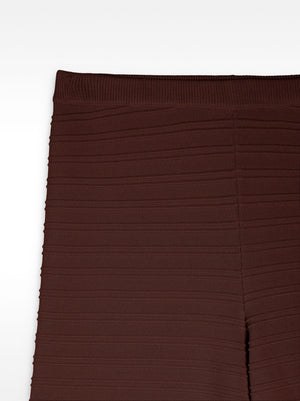 Ribbed Knit Trousers