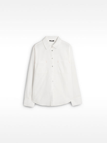 Semi-Transparent 100% Cotton Shirt