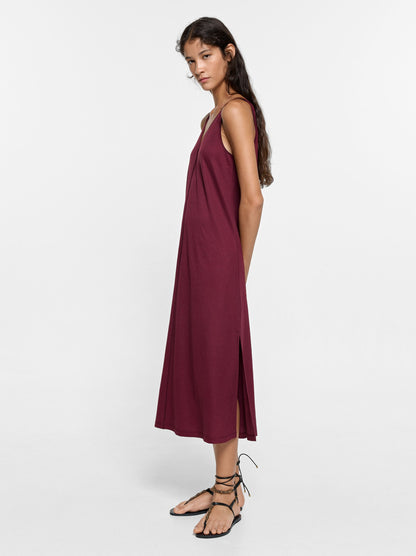 Midi Dress With Straps