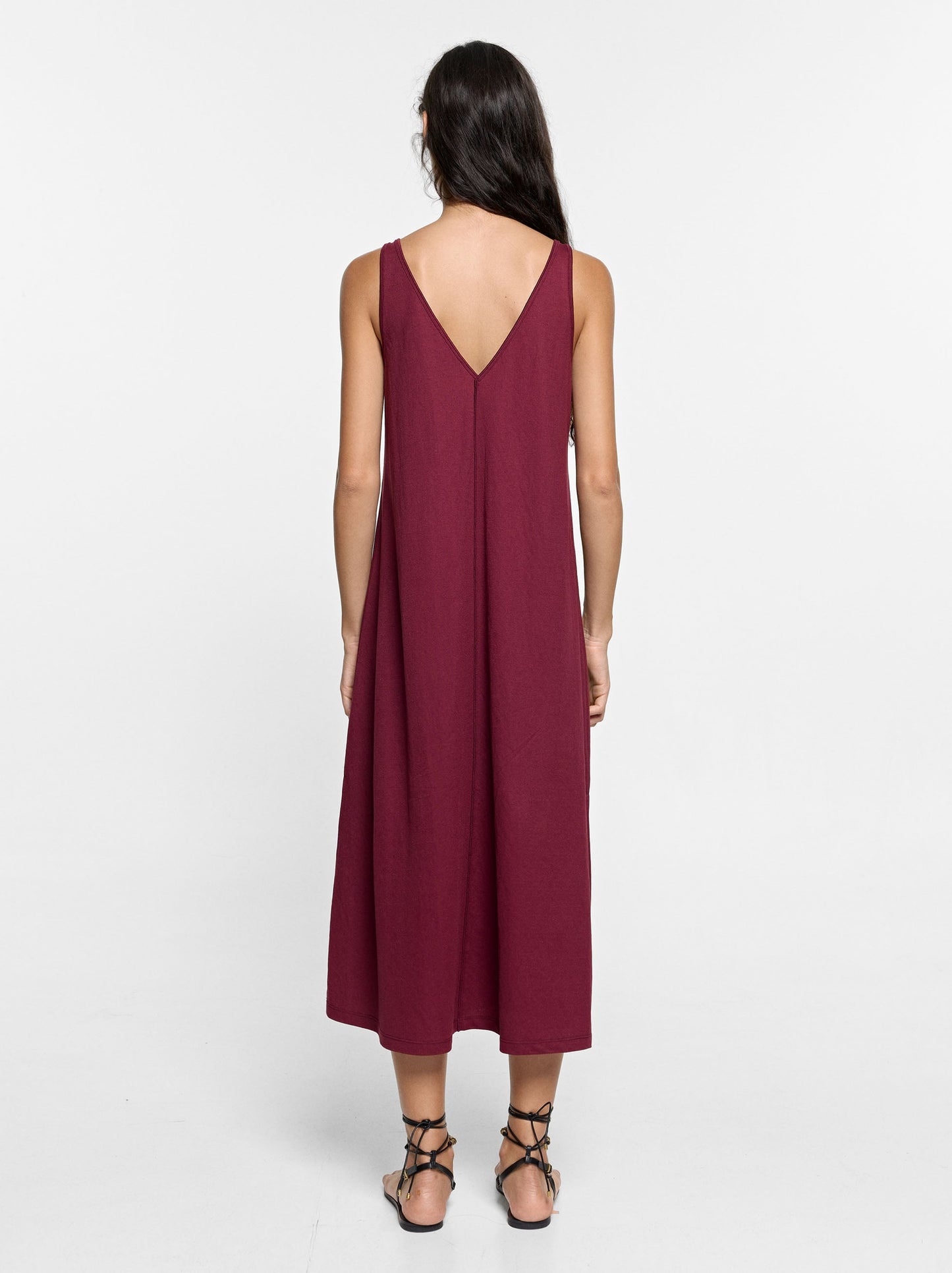 Midi Dress With Straps
