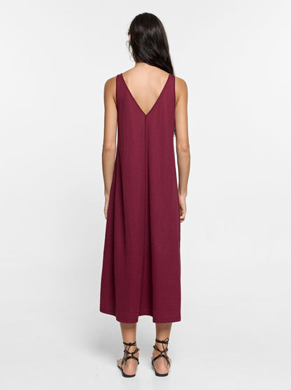 Midi Dress With Straps