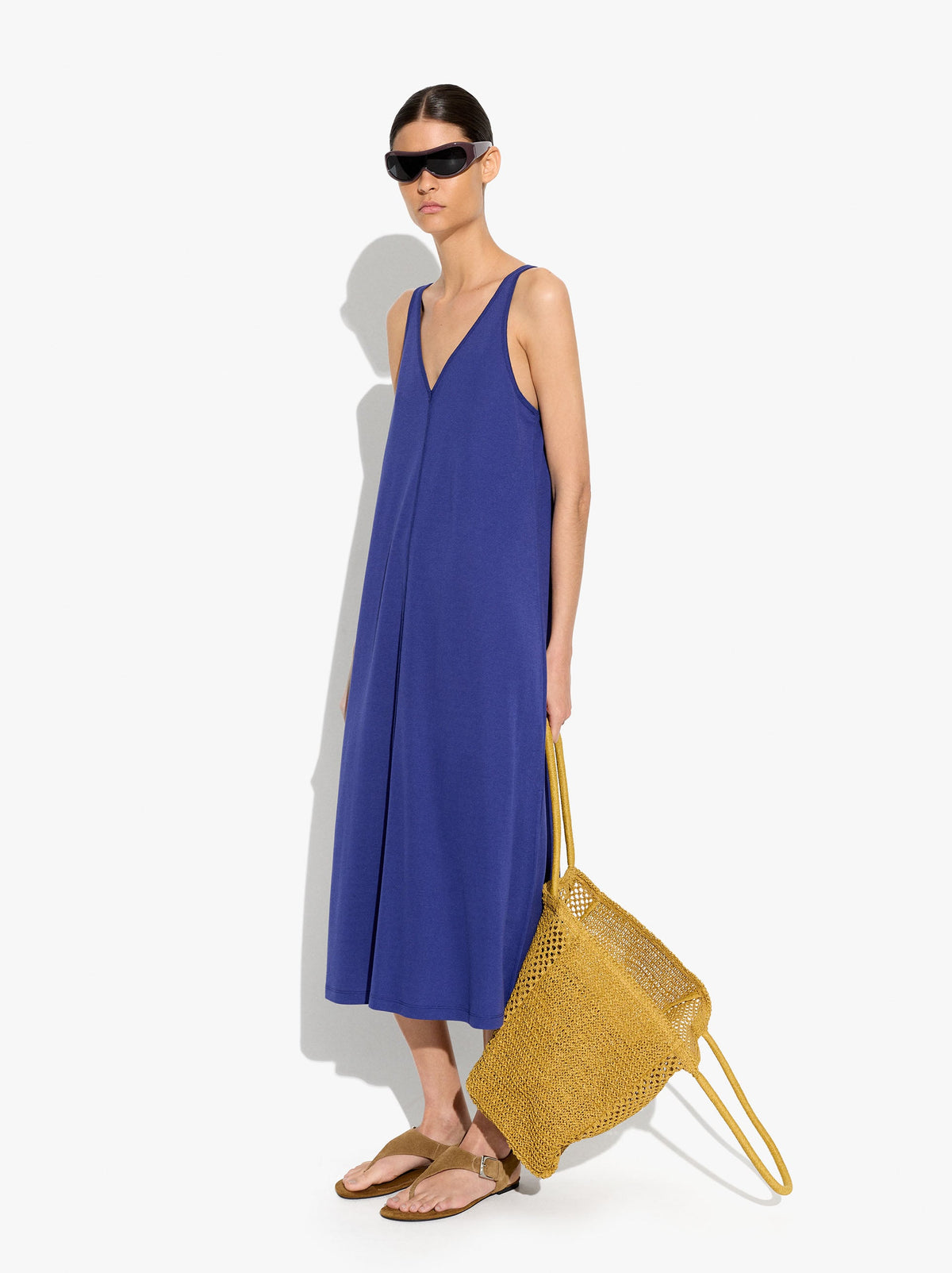 Midi Dress With Straps