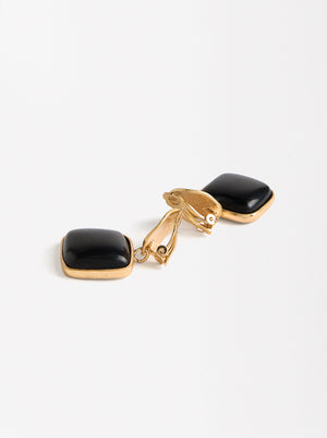 Earrings With Stone