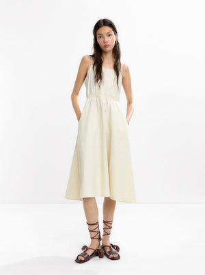 Midi Dress With Straps