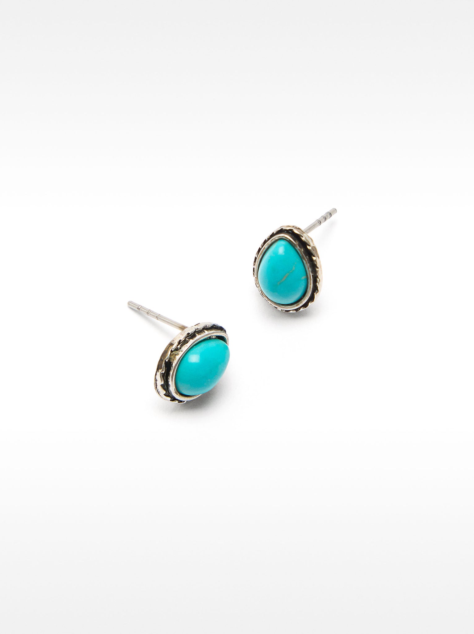 Oval Earrings With Stones