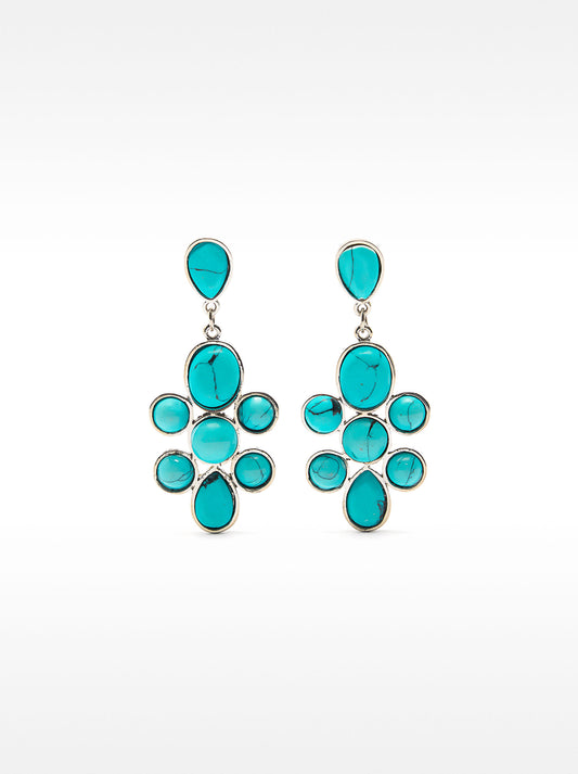 Long Earrings With Stones