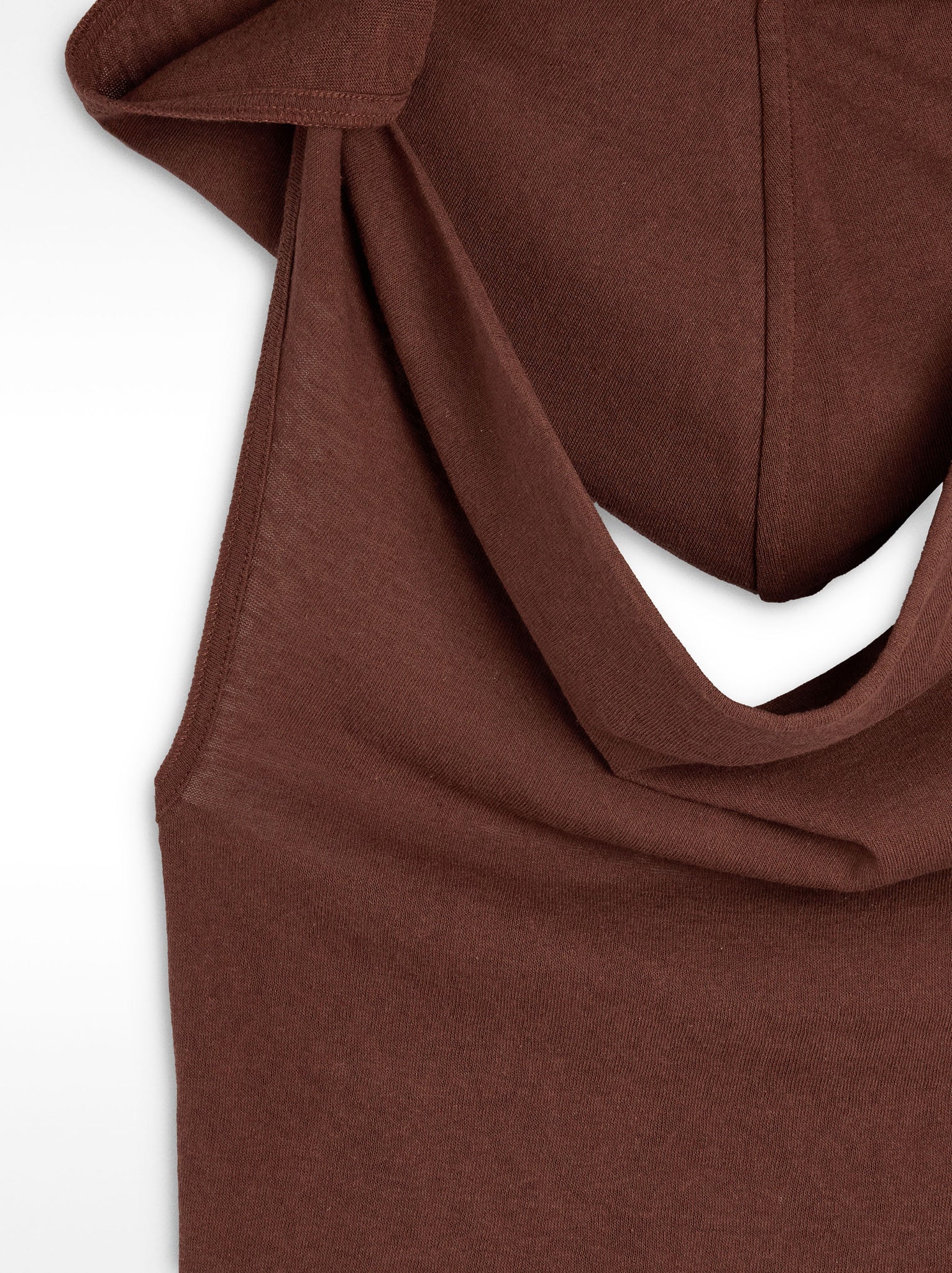 Draped Cotton Top