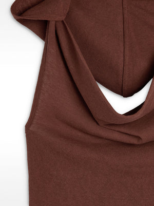 Draped Cotton Top