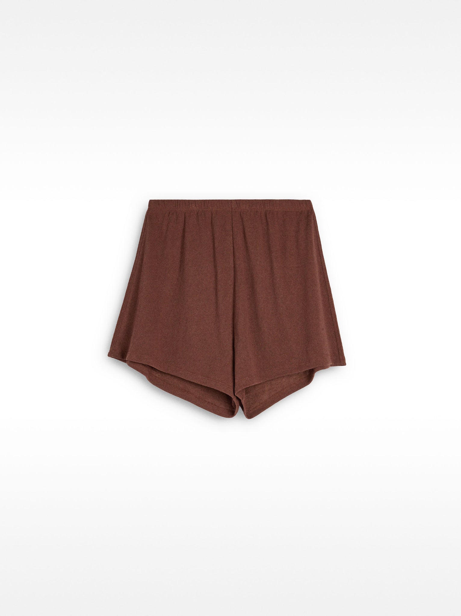 Cotton Shorts With Elastic Waistband