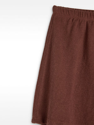 Cotton Shorts With Elastic Waistband