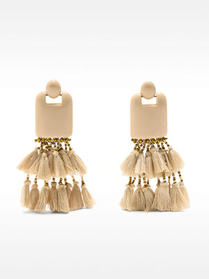 Maxi Earrings With Tassels
