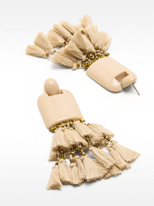 Maxi Earrings With Tassels
