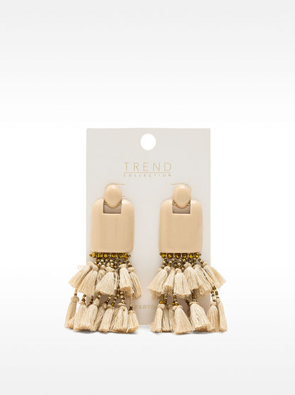Maxi Earrings With Tassels
