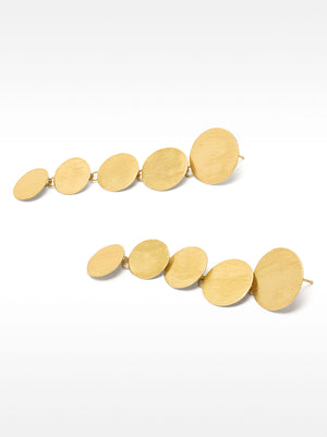 Gradient Circle Earrings