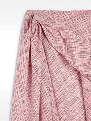 Draped Asymmetrical Skirt