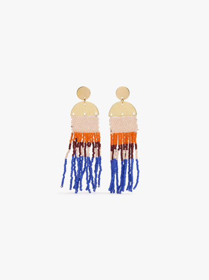 Multicolor Long Earrings