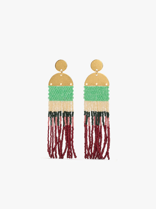 Multicolor Long Earrings