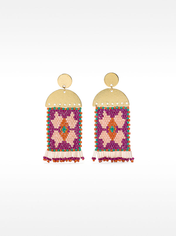 Ethnic Long Earrings