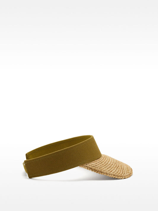 Raffia Visor
