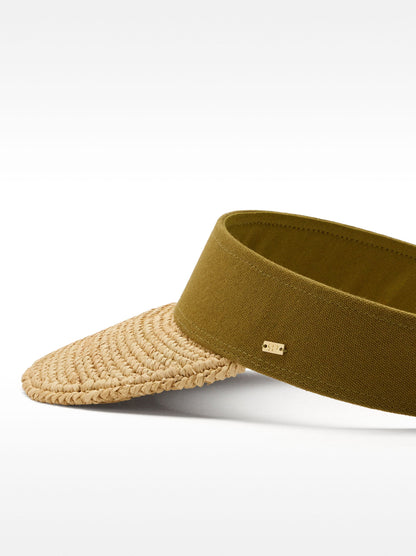 Raffia Visor