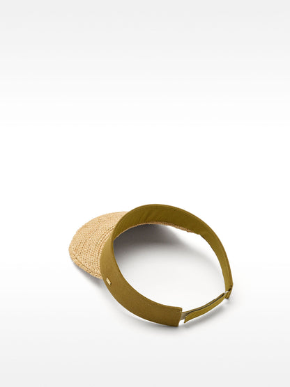Raffia Visor