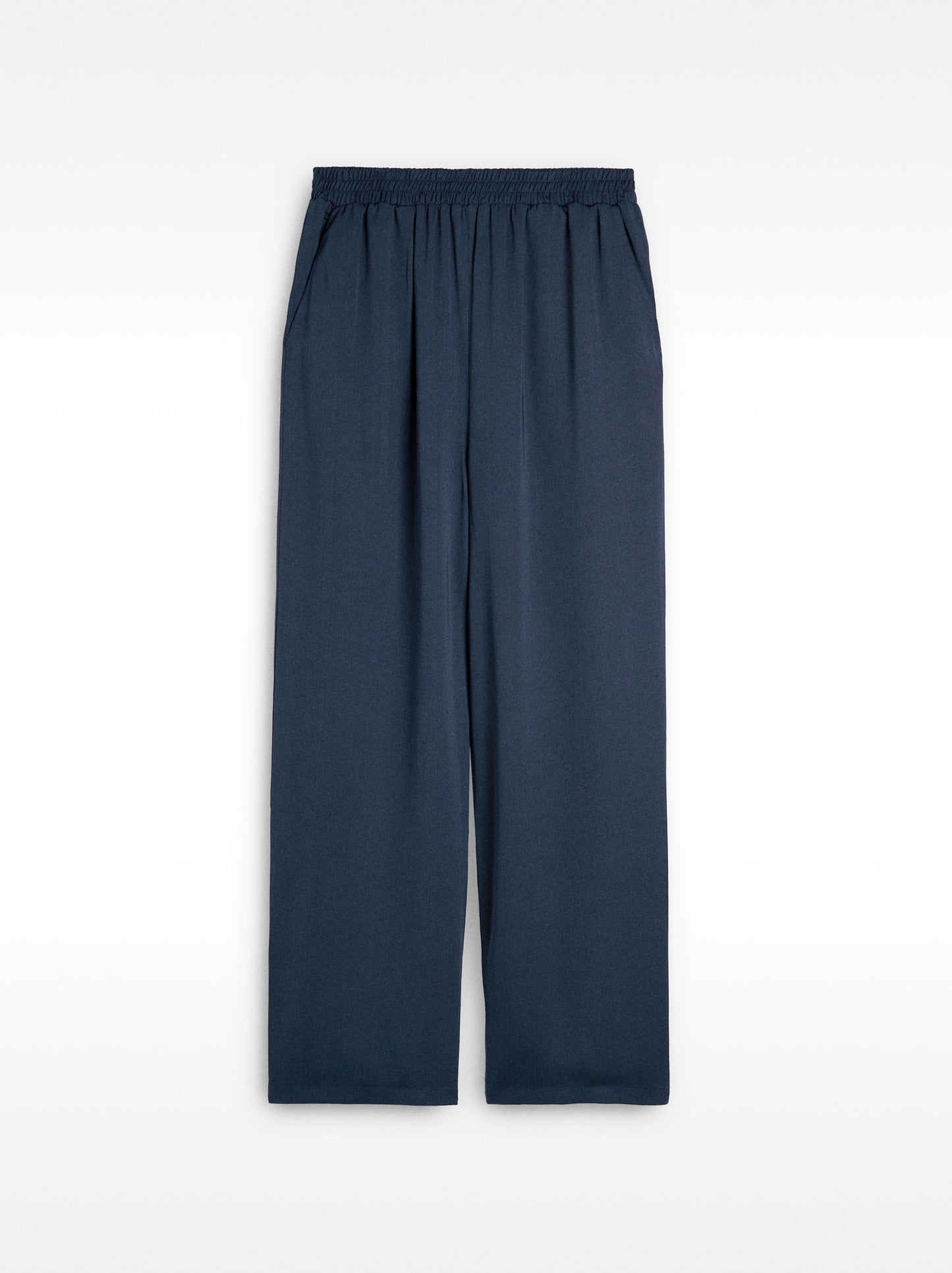 Loose-Fitting Trousers With Elastic Waistband