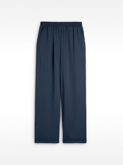 Loose-Fitting Trousers With Elastic Waistband