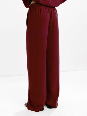 Loose-Fitting Trousers With Elastic Waistband