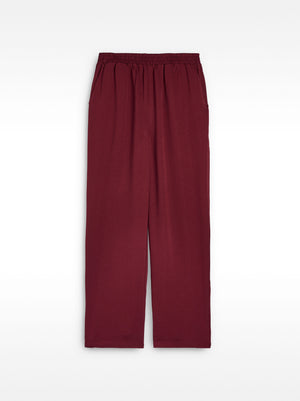 Loose-Fitting Trousers With Elastic Waistband