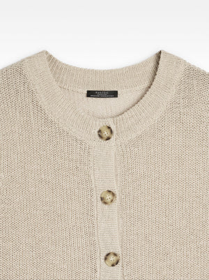 Knit Vest With Buttons