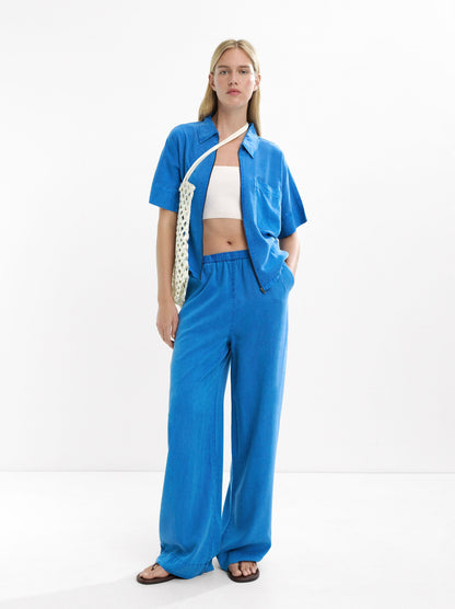 Shirt With Zip Fastening And Pocket