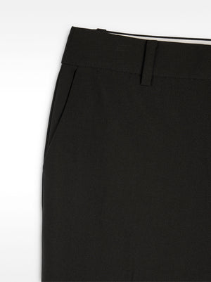 Straight Pants With Clips