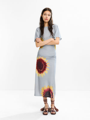 Floral Printed Midi Dress