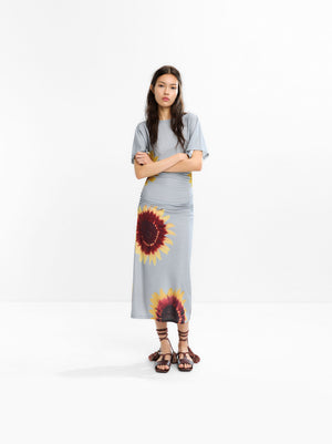 Floral Printed Midi Dress