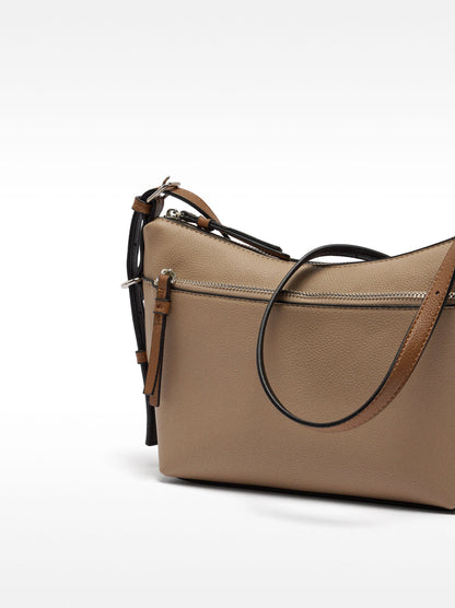 Crossbody Bag With Exterior Pocket