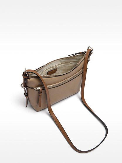 Crossbody Bag With Exterior Pocket