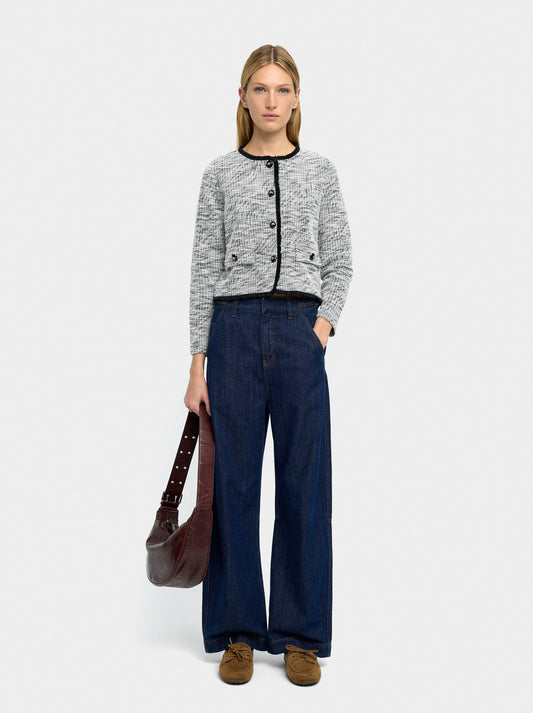 Textured Knit Cardigan