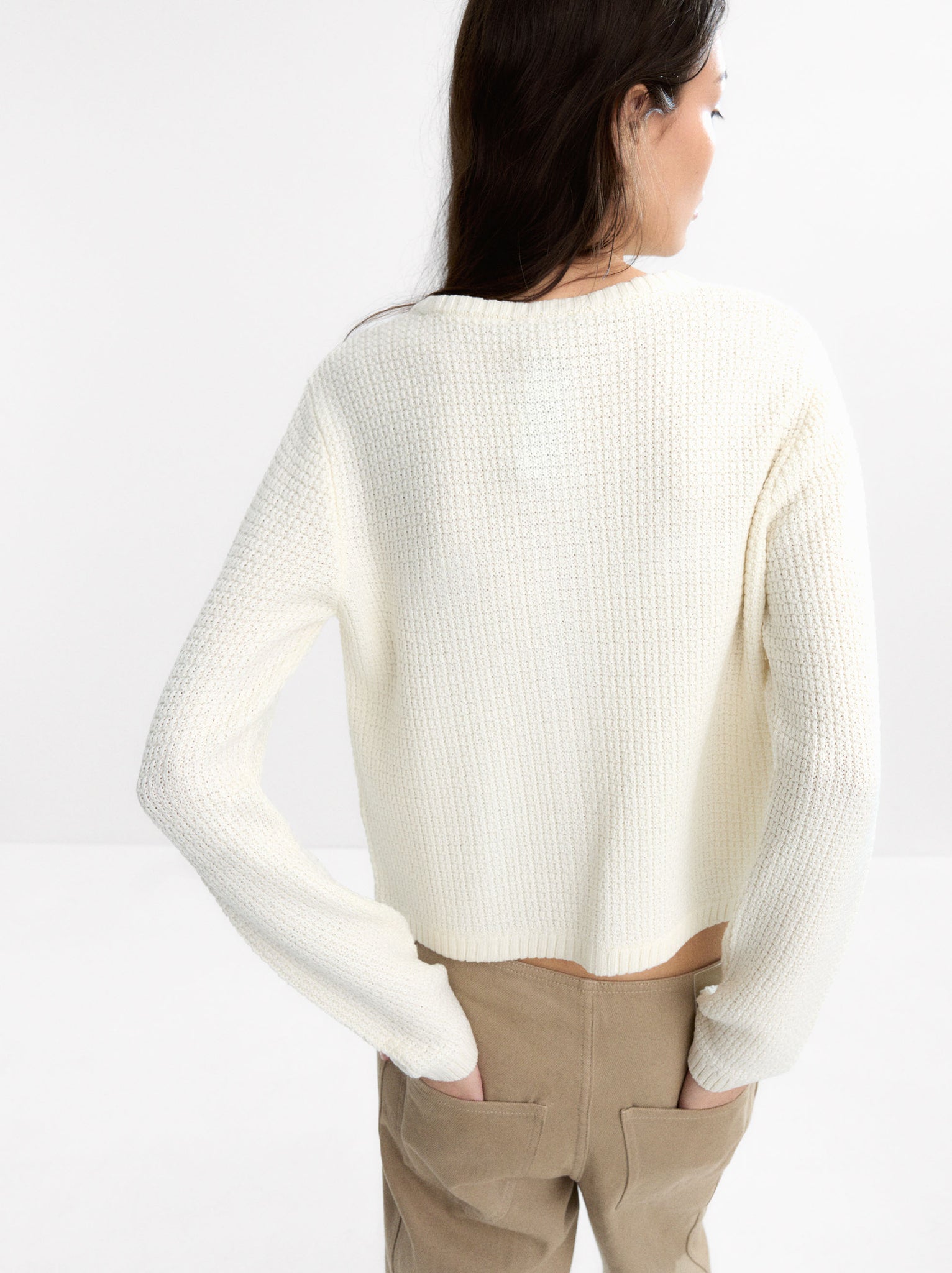 Textured Knit Cardigan