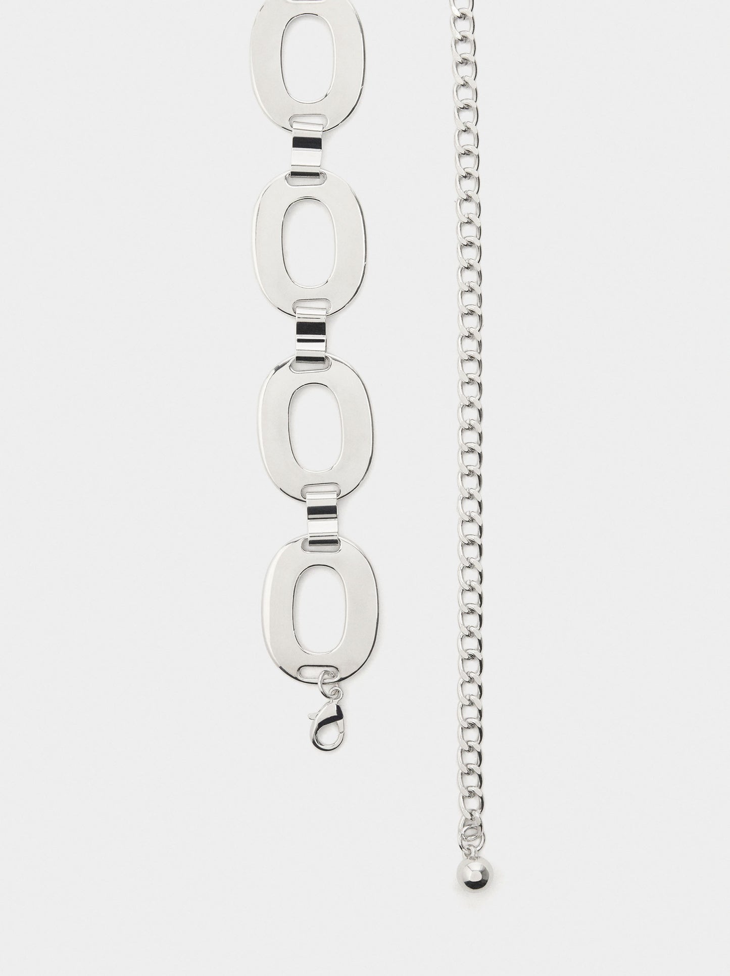 Metal Belt With Rings