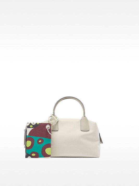 Soft Texture Tote Bag With Pendant