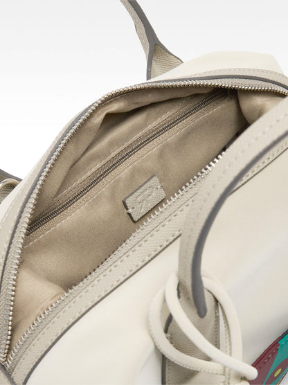 Soft Texture Tote Bag With Pendant