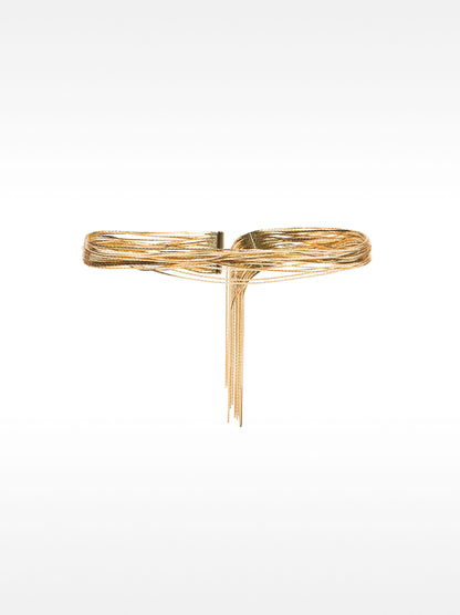Wide Multi-Strand Necklace