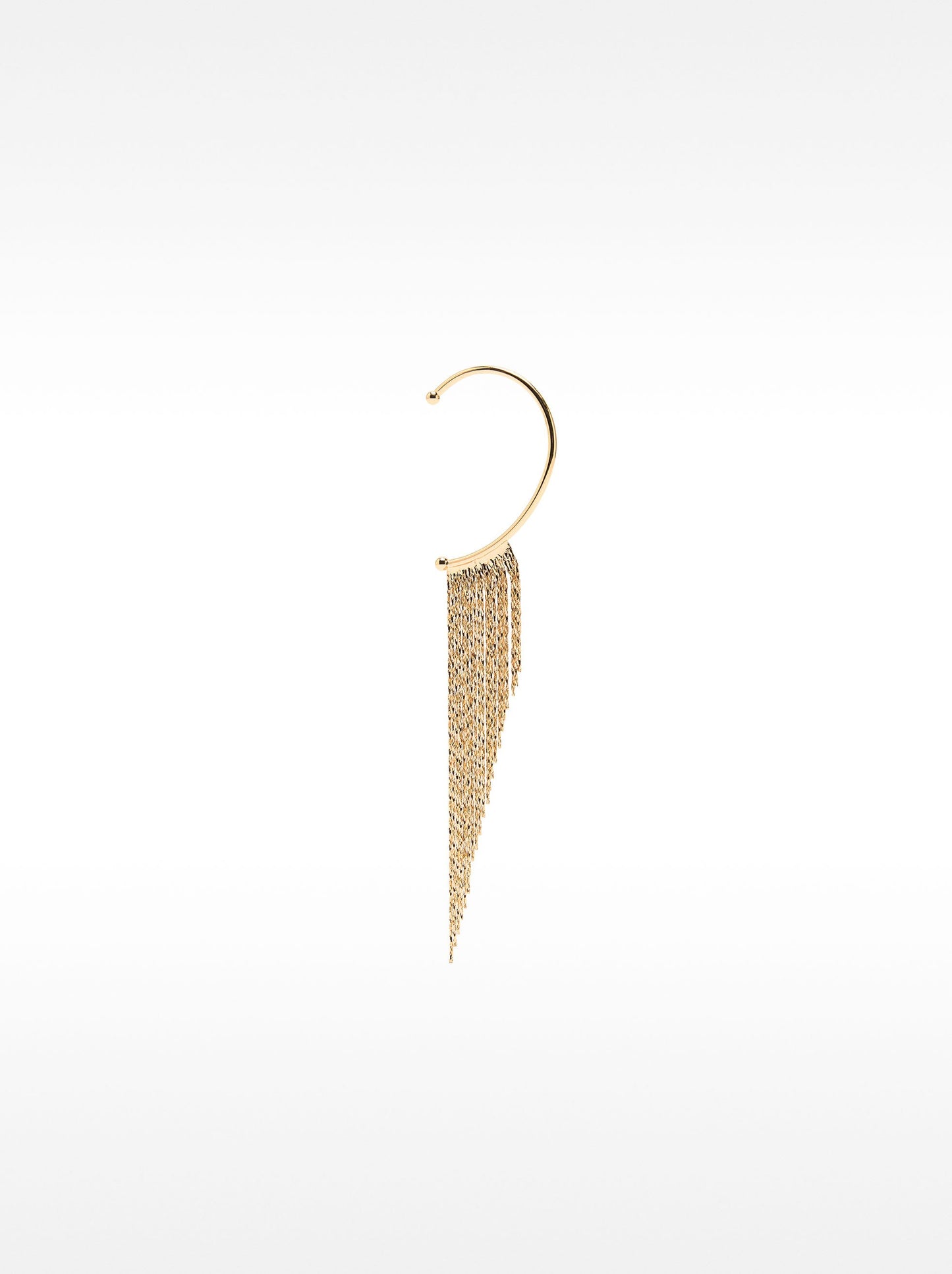 Individual Earcuff With Fringes