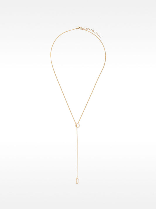 Short Necklace With Zirconia