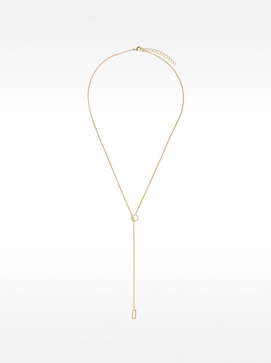 Short Necklace With Zirconia