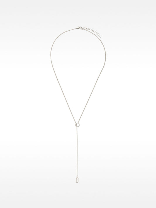 Short Necklace With Zirconia