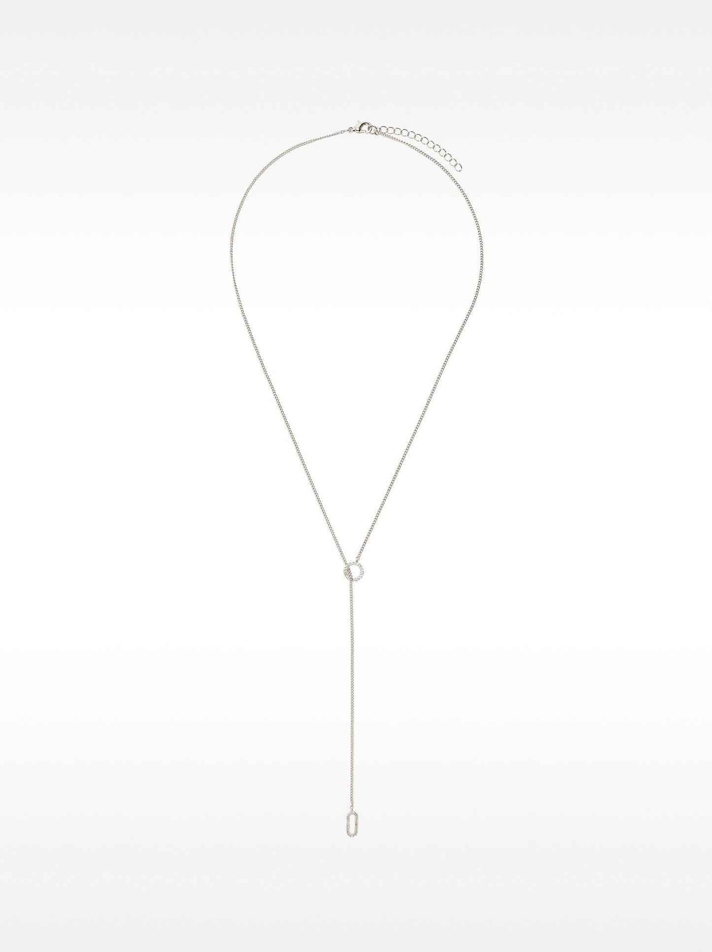 Short Necklace With Zirconia