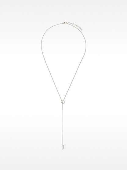 Short Necklace With Zirconia