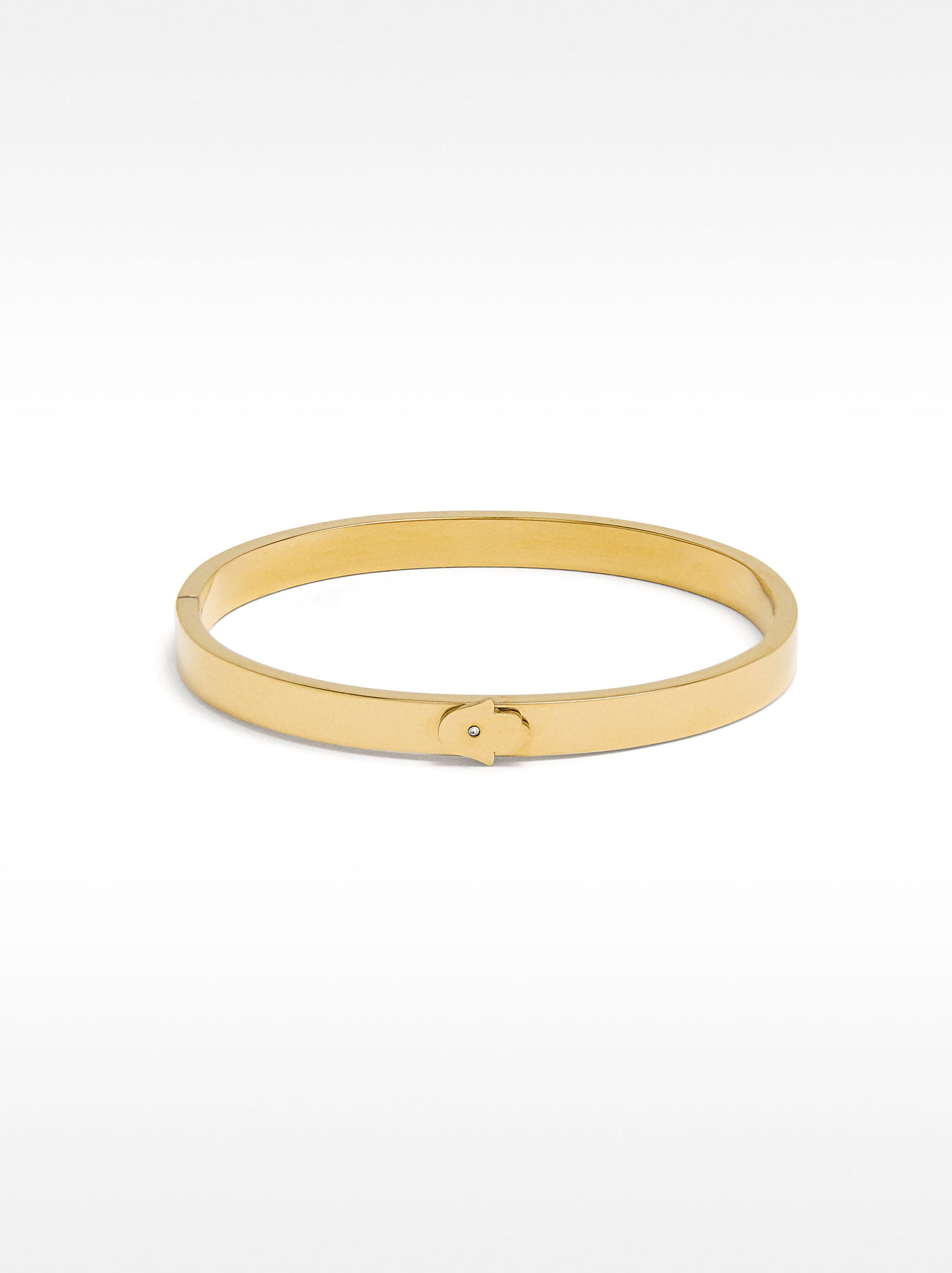Hamsa Hand Rigid Bracelet - Stainless Steel